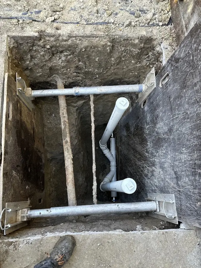 Experienced plumber completing Gas Line Repair work in Youngsville